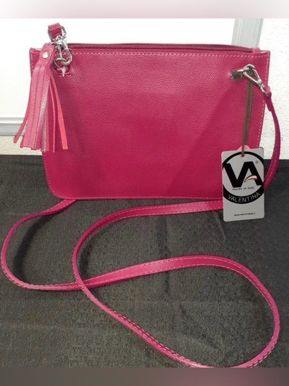 Valentina Crossbody Bag in Pink NWT